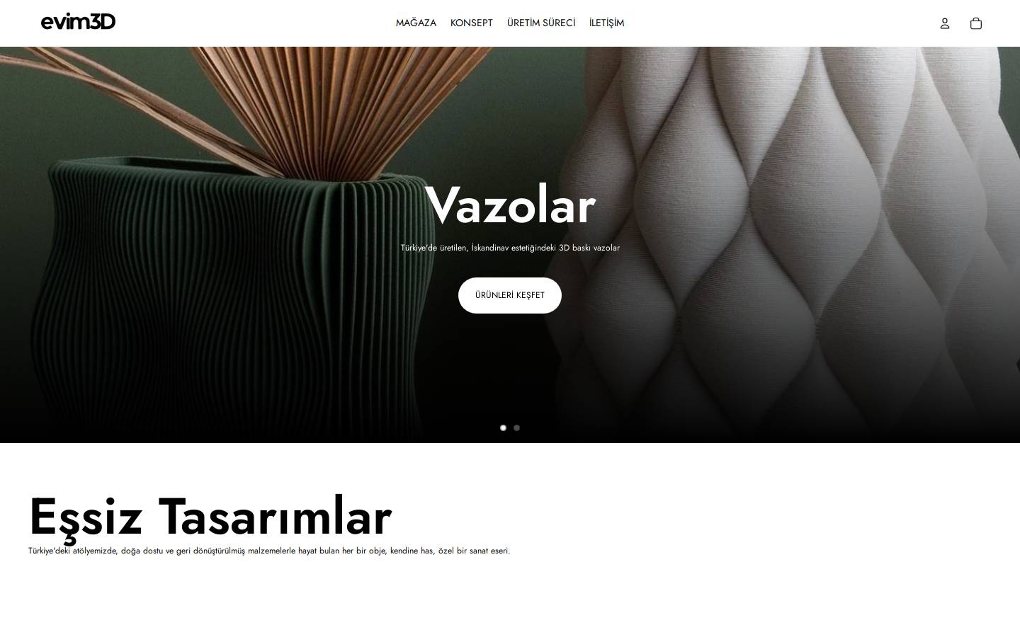 evim3d.com homepage screenshot
