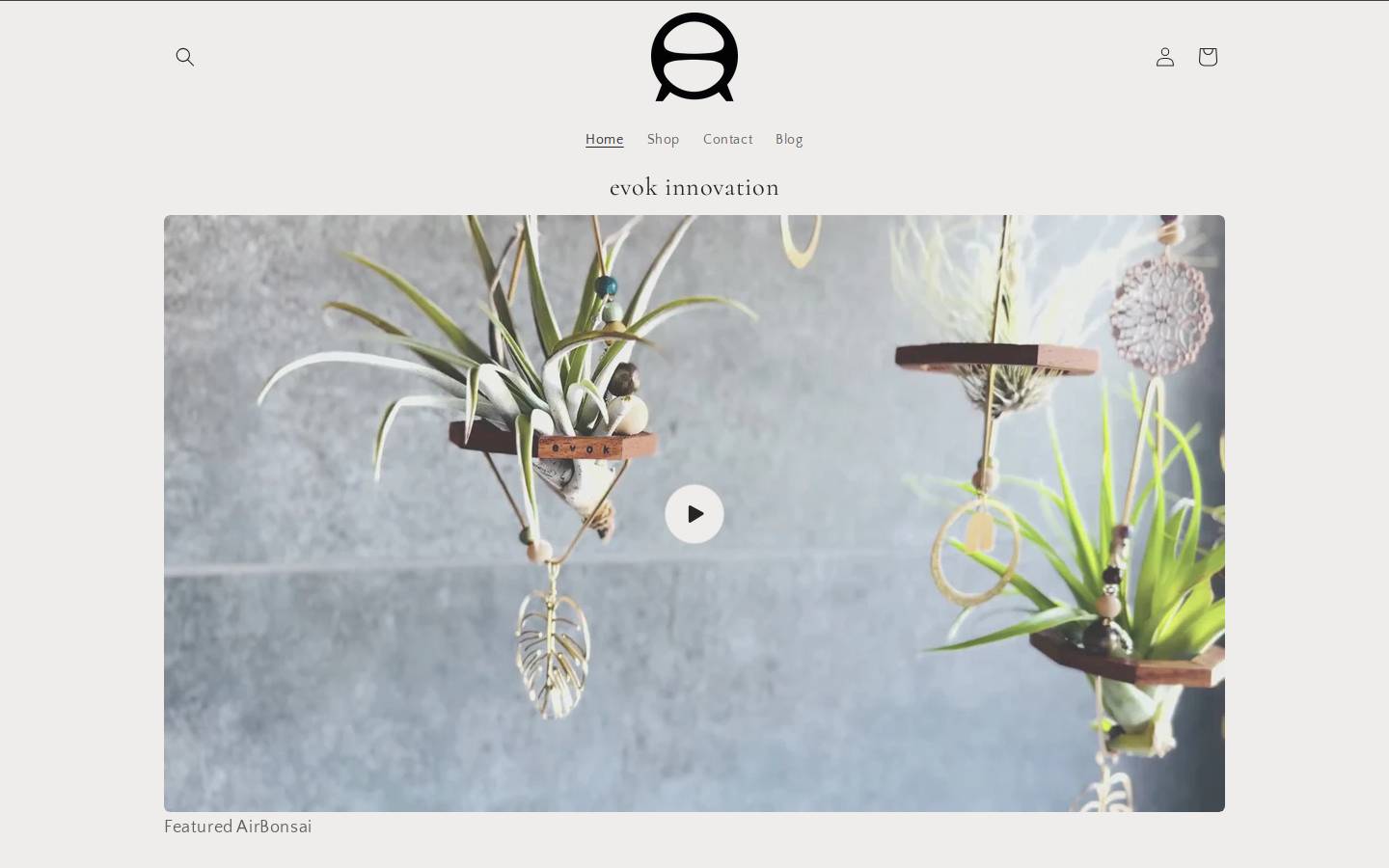 evok.co.za homepage screenshot