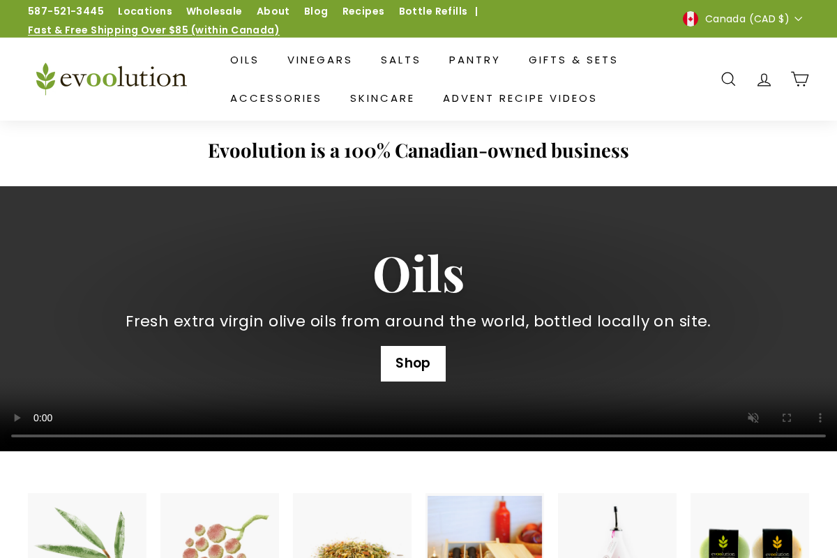 Evoolution homepage screenshot