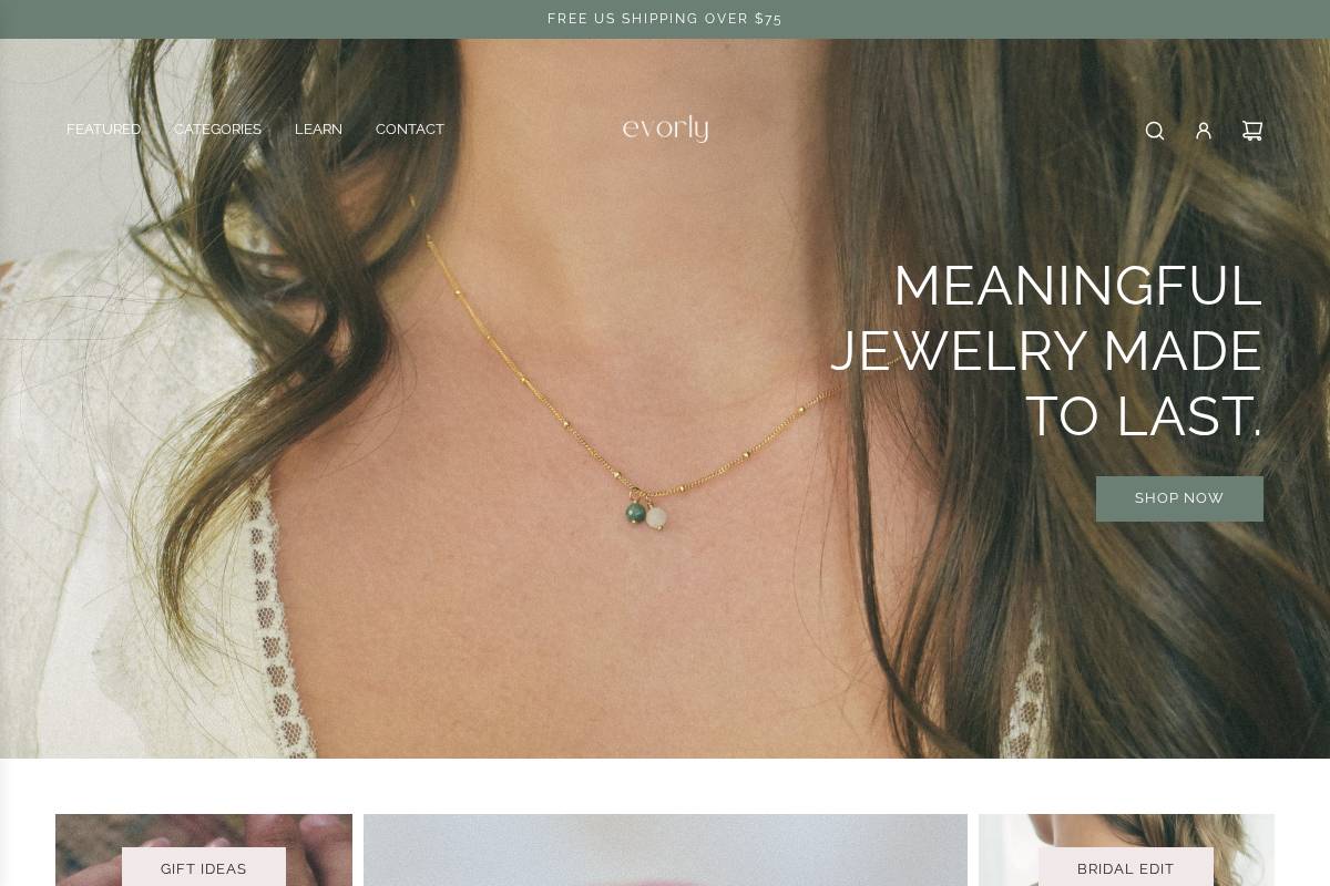 evorly.com homepage screenshot