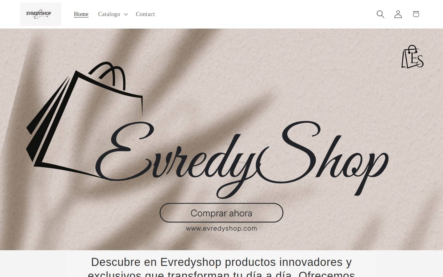 evredyshop.com homepage screenshot