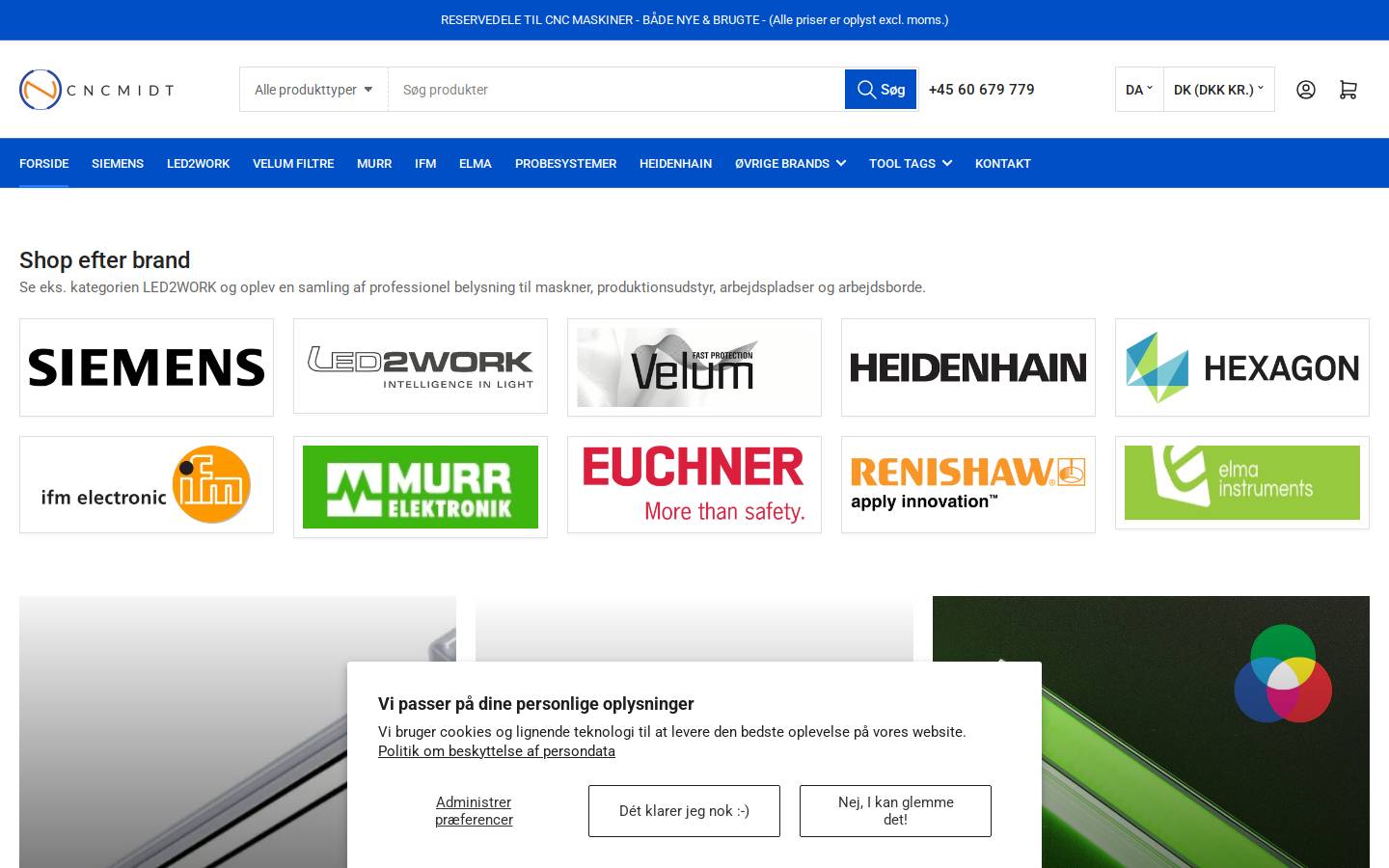 evstikket.dk homepage screenshot