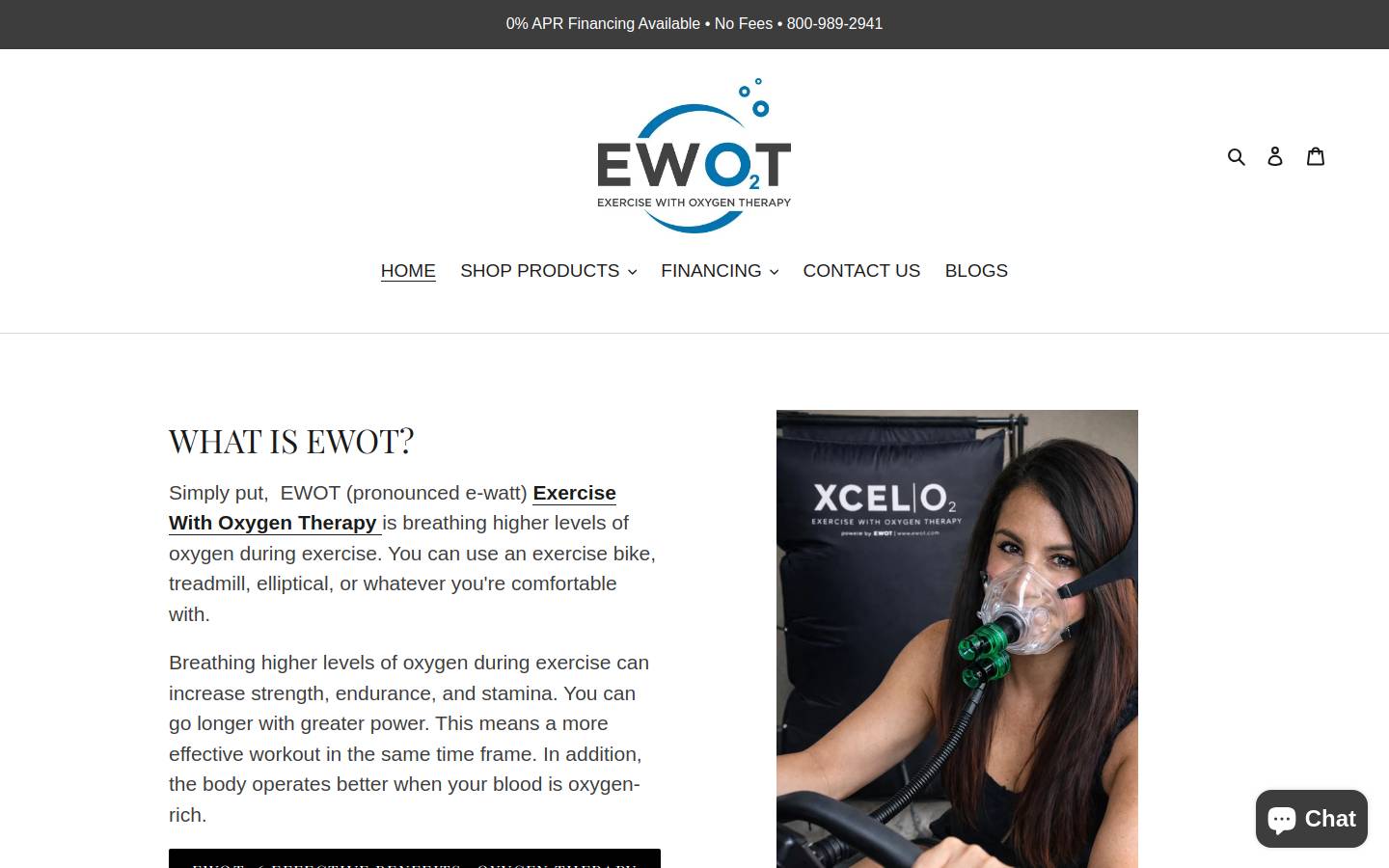 ewot.com homepage screenshot