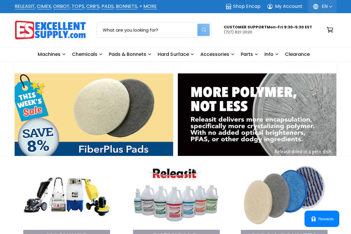 excellent-supply.com homepage screenshot