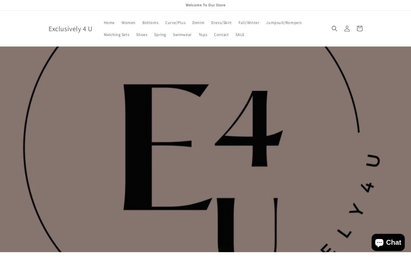 exclusively4u.net homepage screenshot