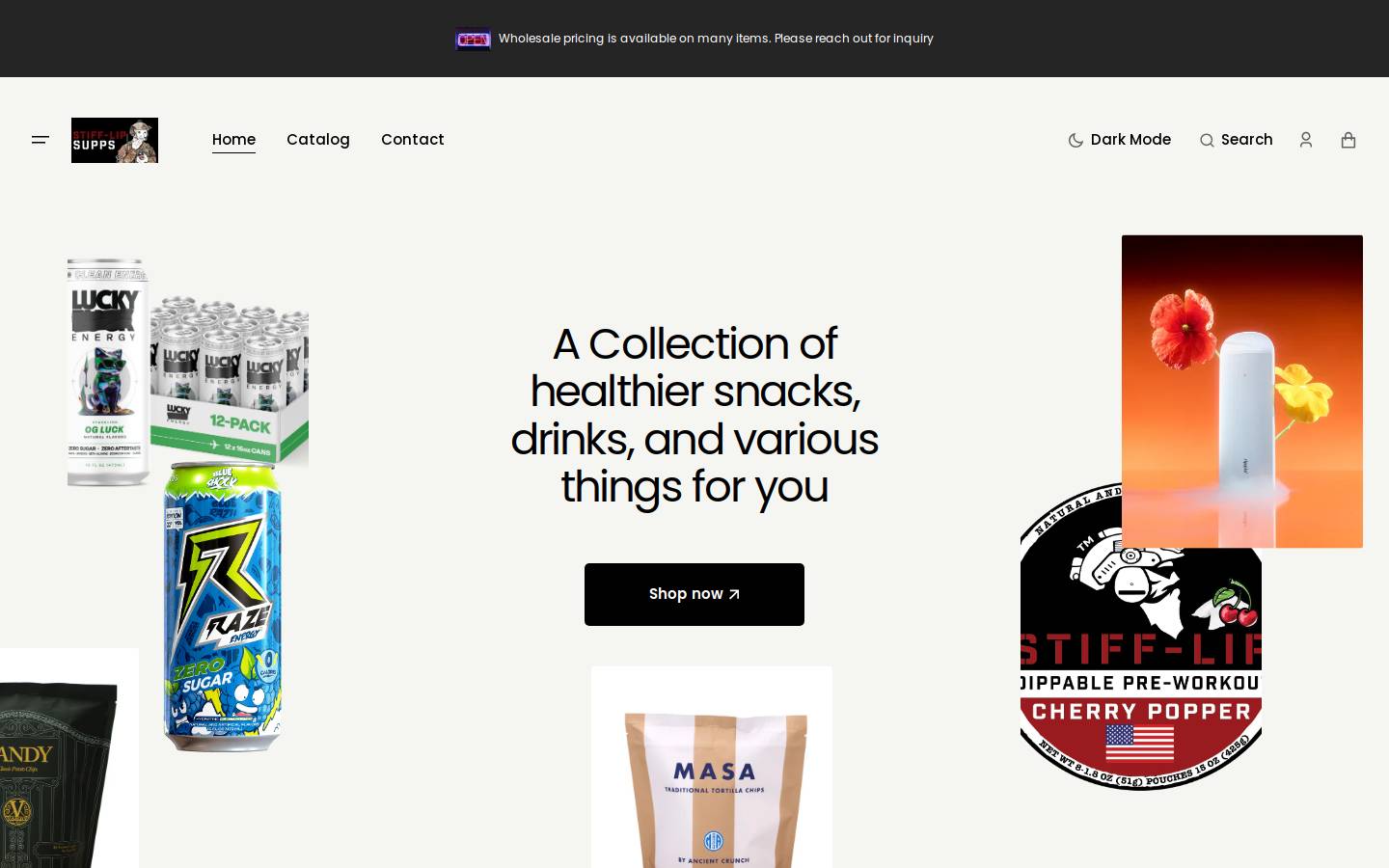 exodusdistribution.com homepage screenshot
