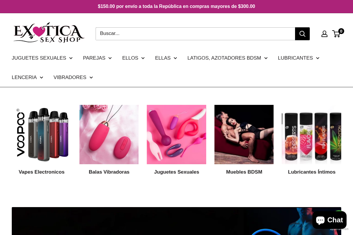 Sex Shop - Juguetes Sexuales homepage screenshot