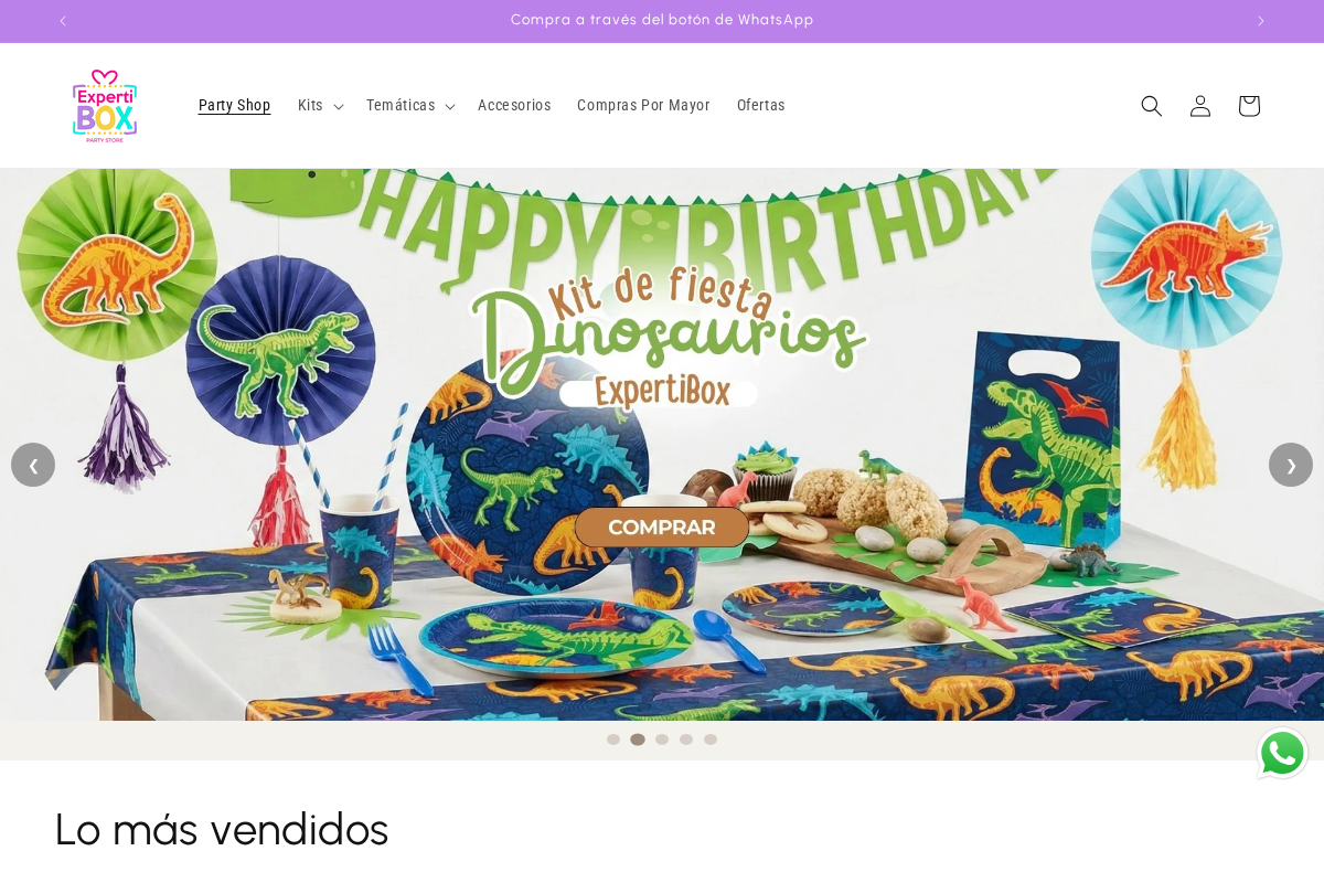 expertibox.com homepage screenshot