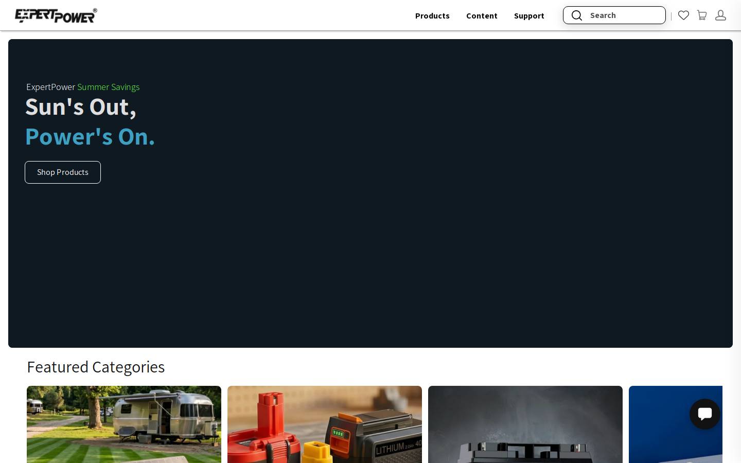 expertpower.us homepage screenshot