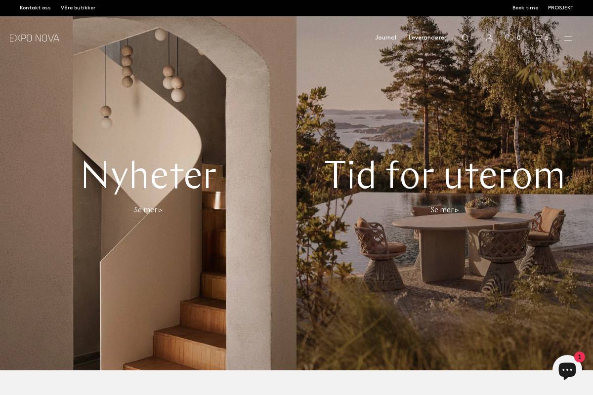 expo-nova.shop homepage screenshot