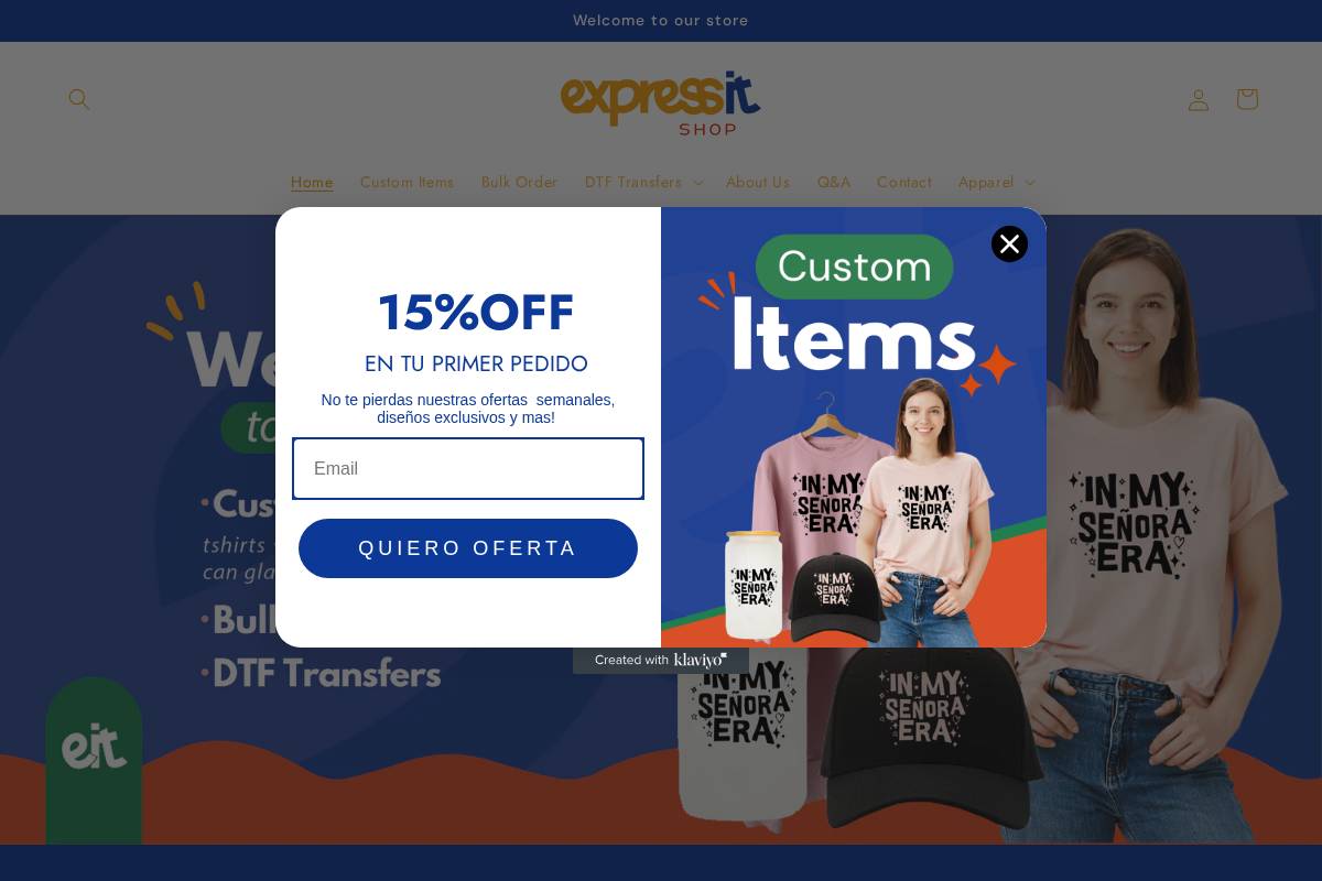 expressitonline.com homepage screenshot