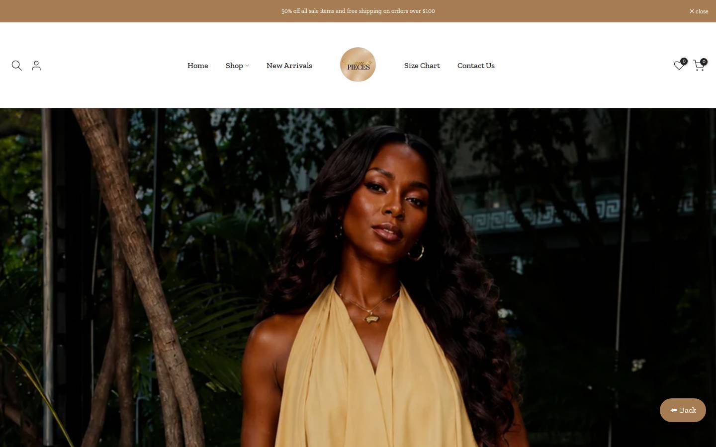 exquisitepieces.net homepage screenshot