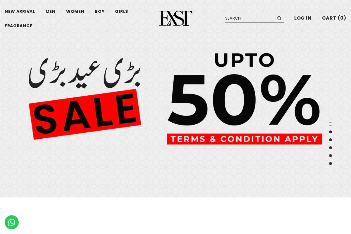 exst.pk homepage screenshot