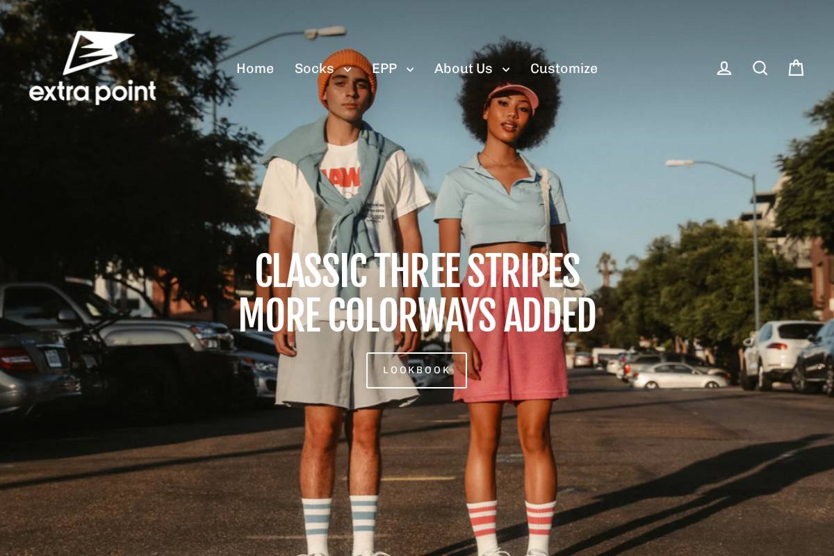 extrapointusa.com homepage screenshot