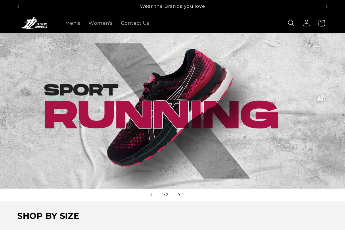 extremecomforts.pk homepage screenshot