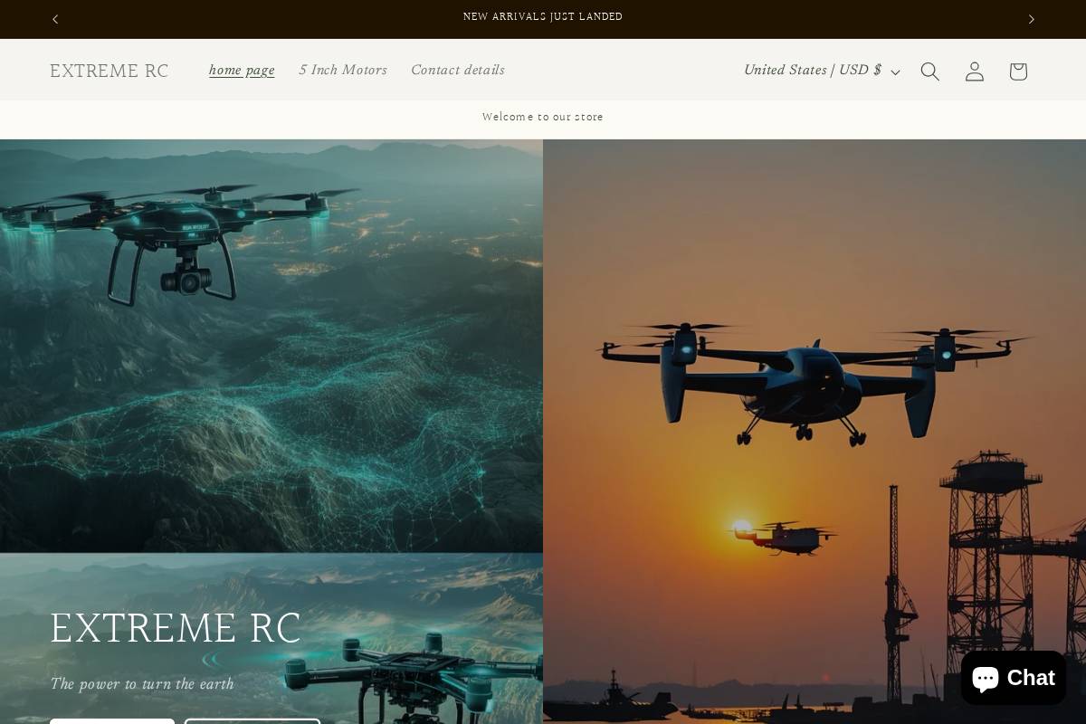 extremerc.top homepage screenshot