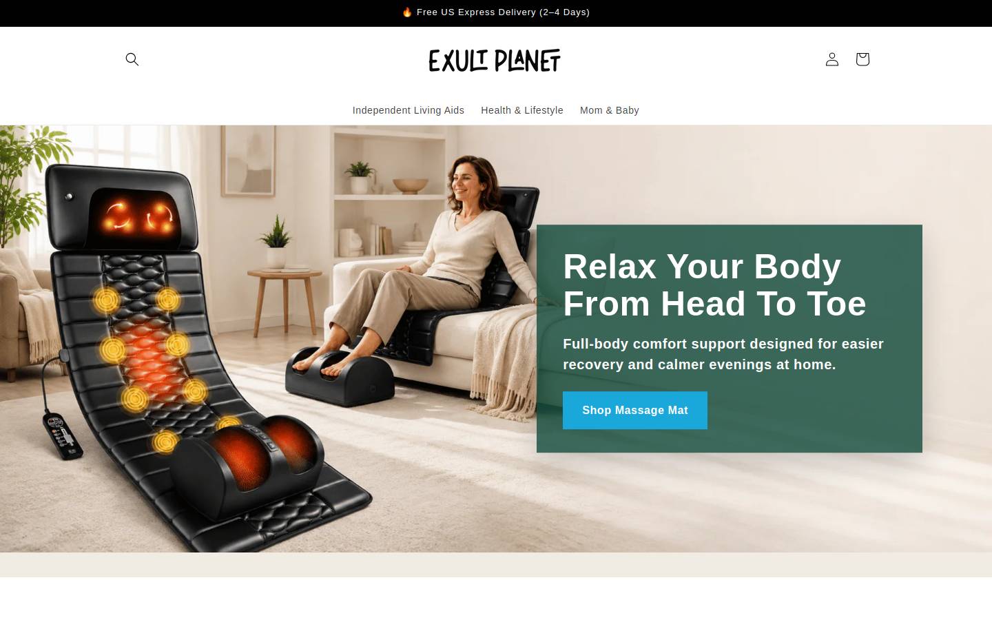 exult.com.co homepage screenshot