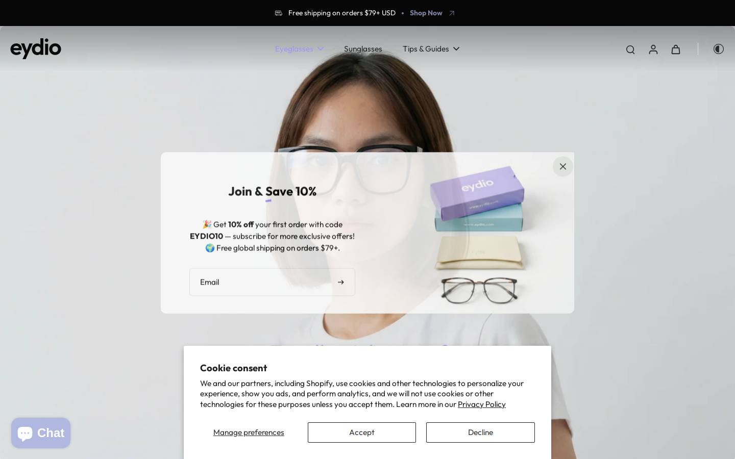 eydio.com homepage screenshot