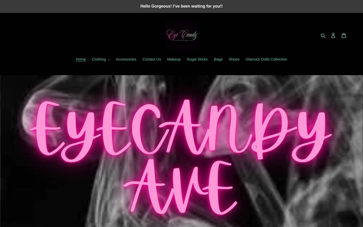 eyecandyave.com homepage screenshot