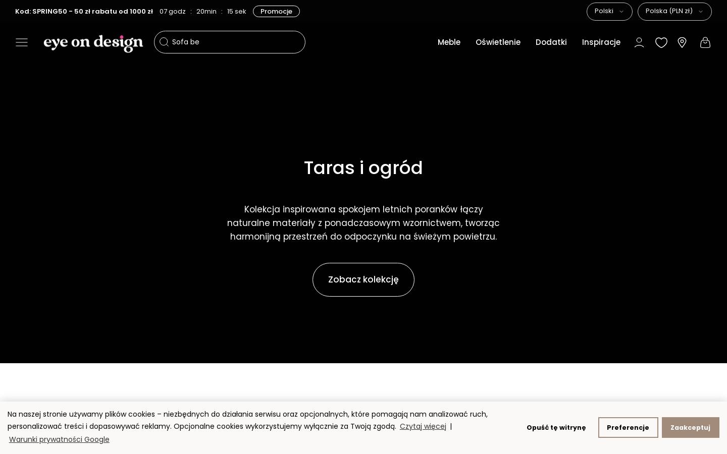 Eyeondesign homepage screenshot