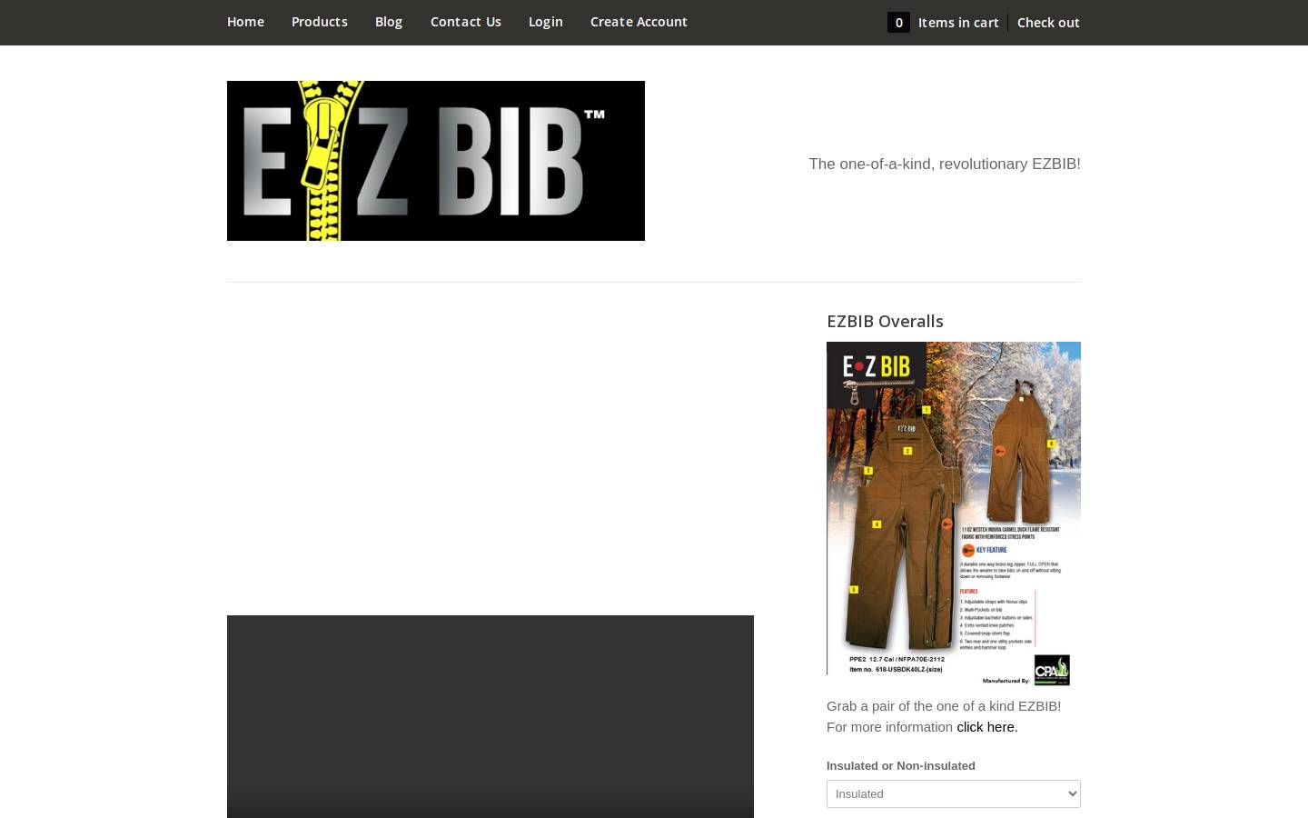 ezbibs.com homepage screenshot