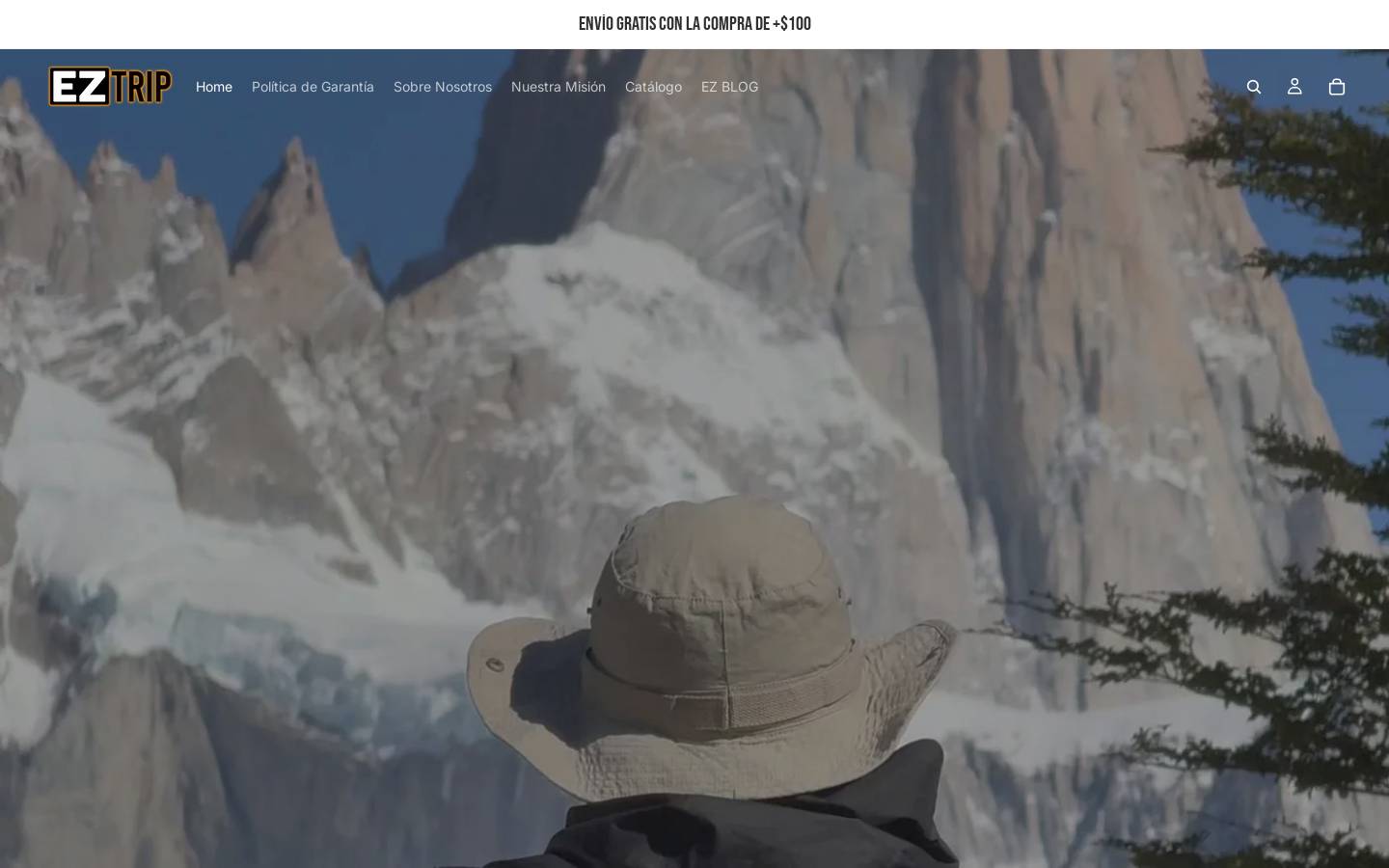 eztripstore.com homepage screenshot
