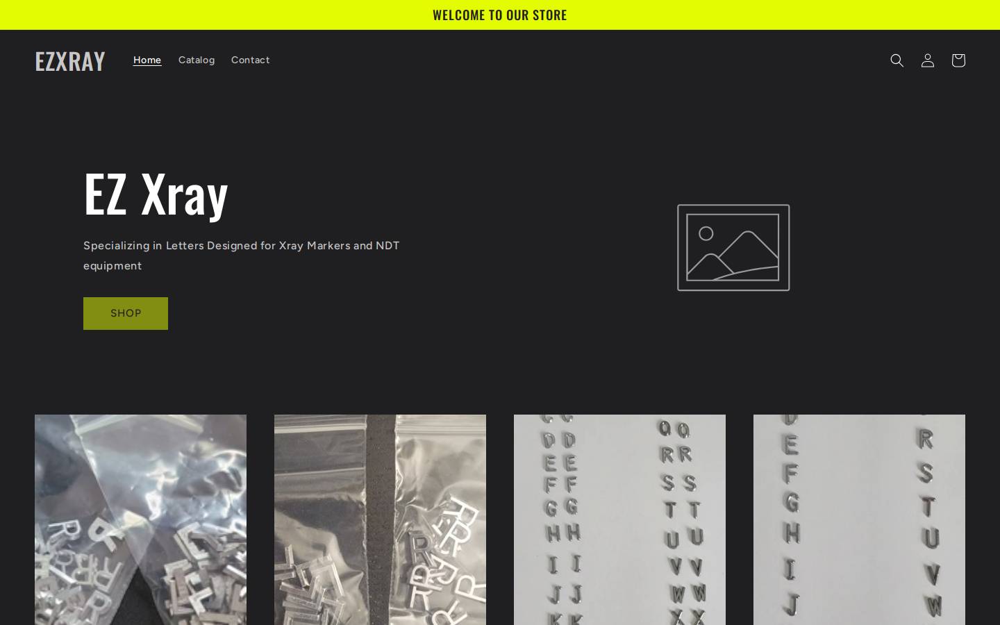 ezxray.org homepage screenshot
