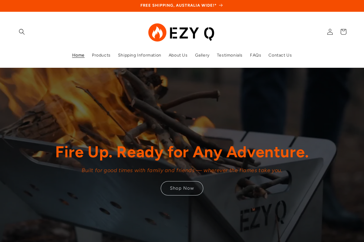ezyq.com.au homepage screenshot