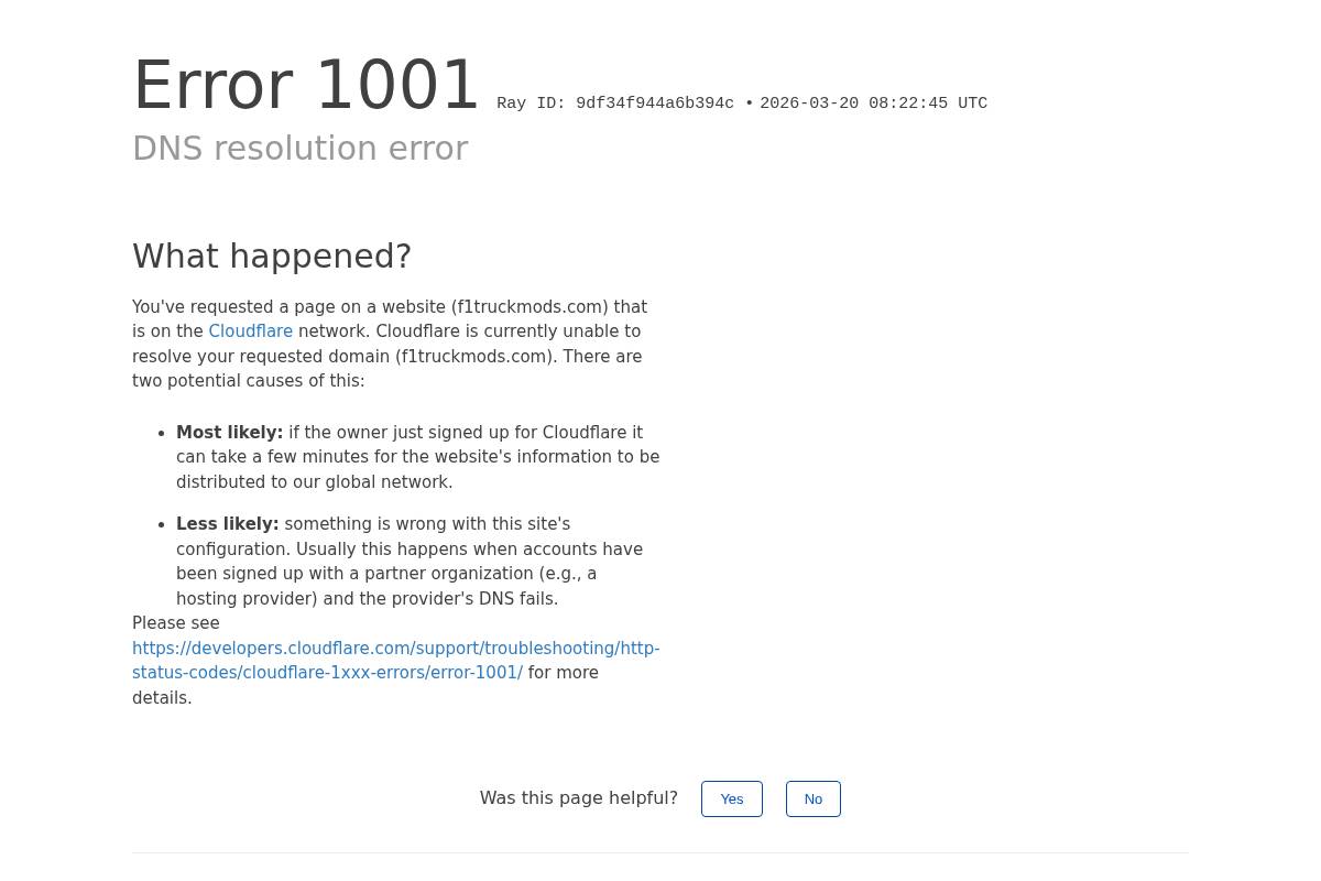 f1truckmods.com homepage screenshot