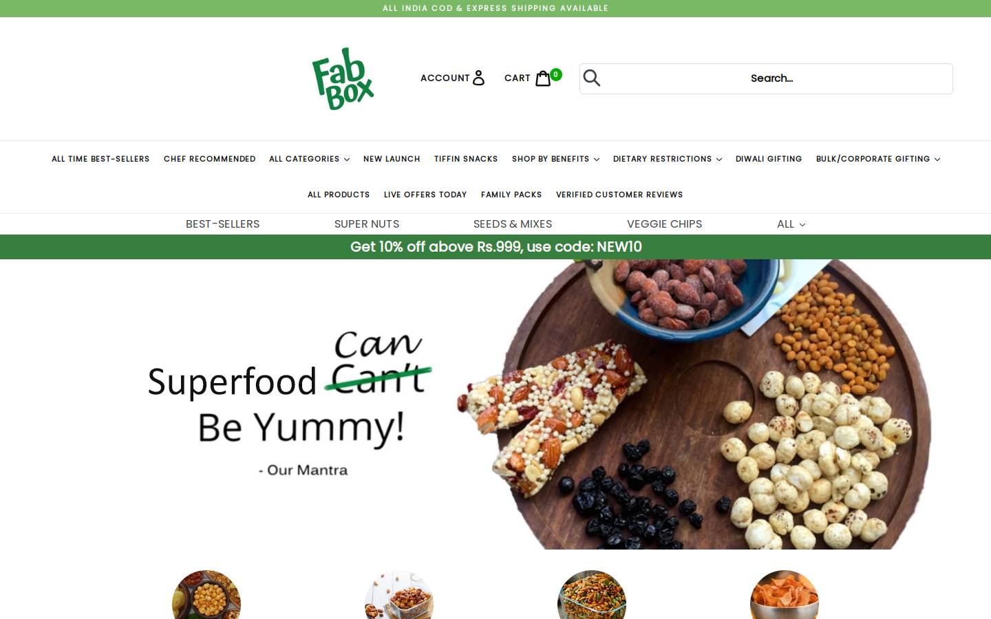 fabbox.in homepage screenshot