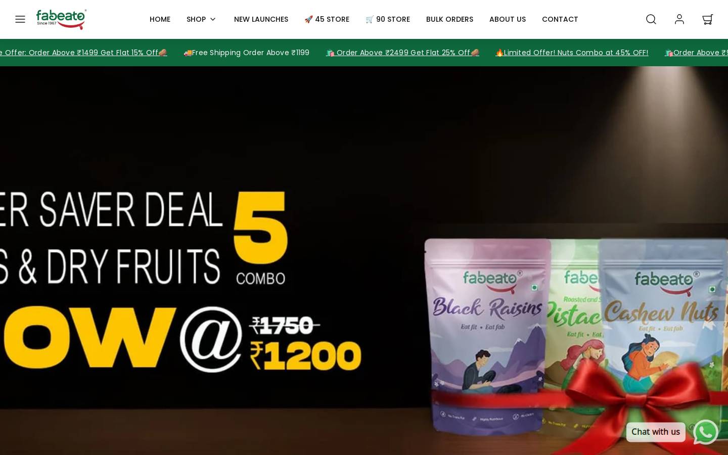 fabeato.com homepage screenshot