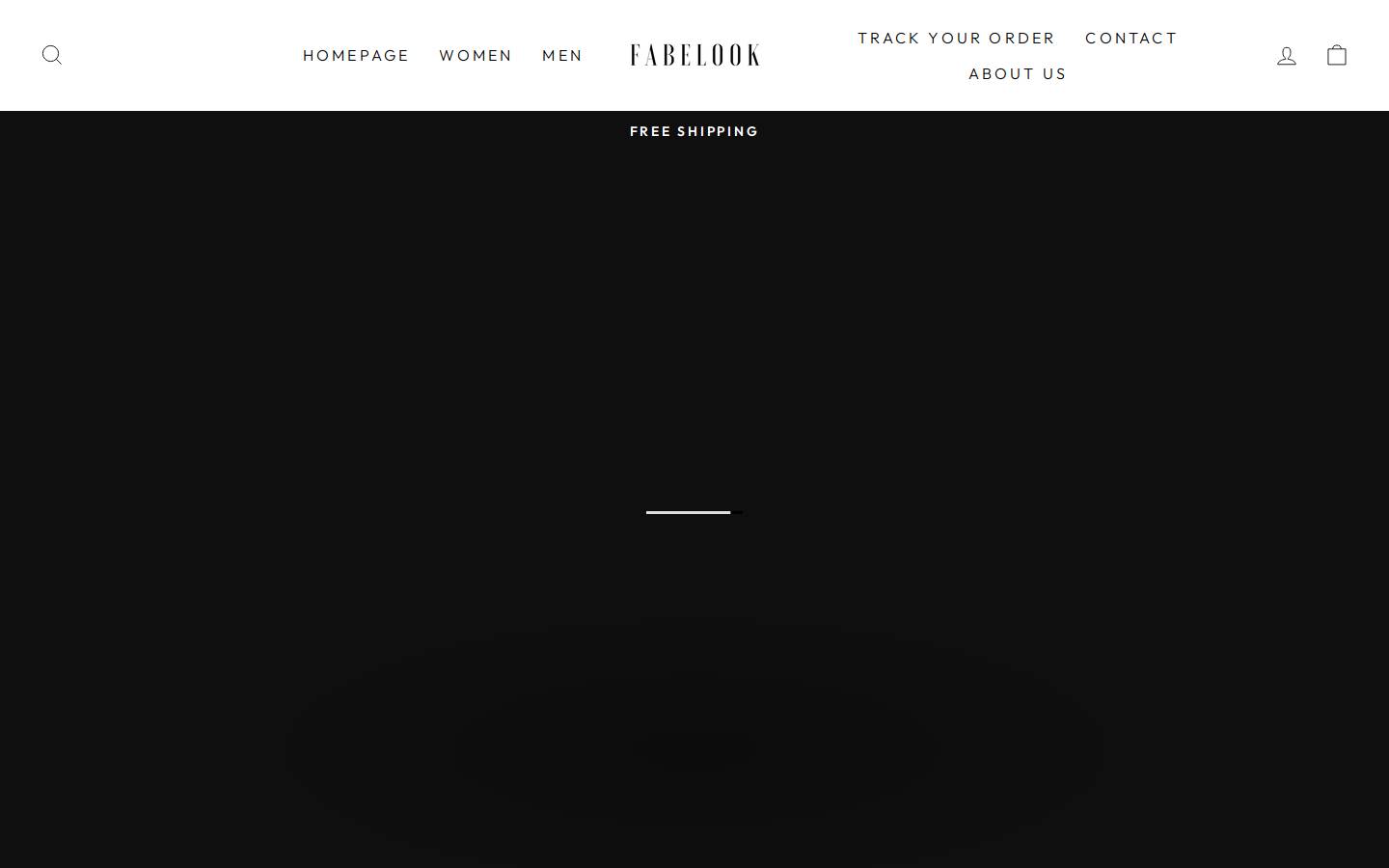 fabelook.com homepage screenshot