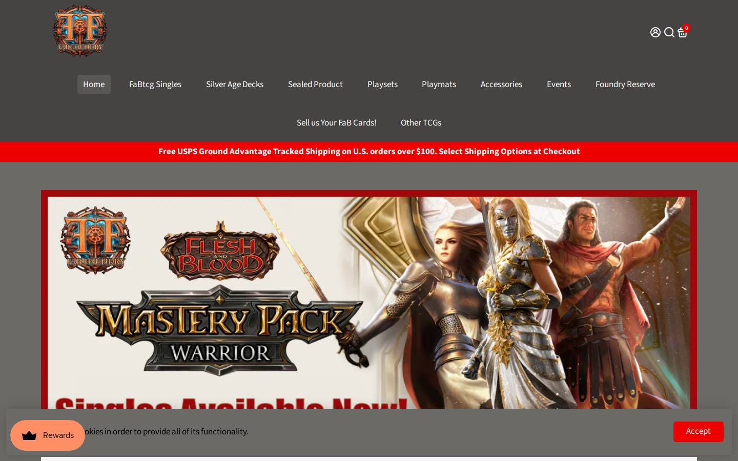 fabfoundry.co homepage screenshot