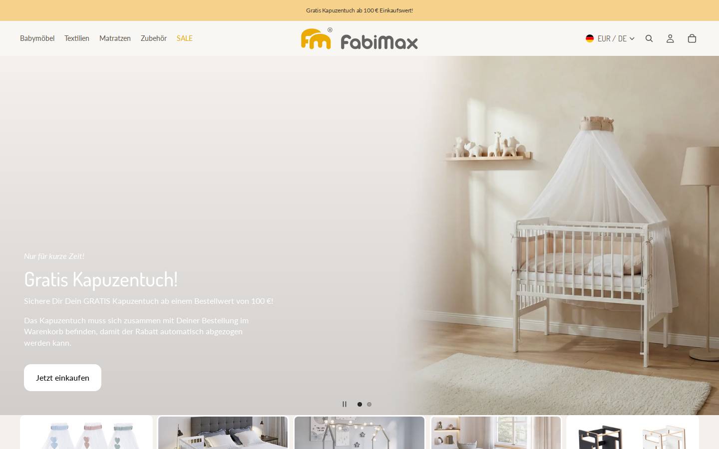 fabimax.de homepage screenshot