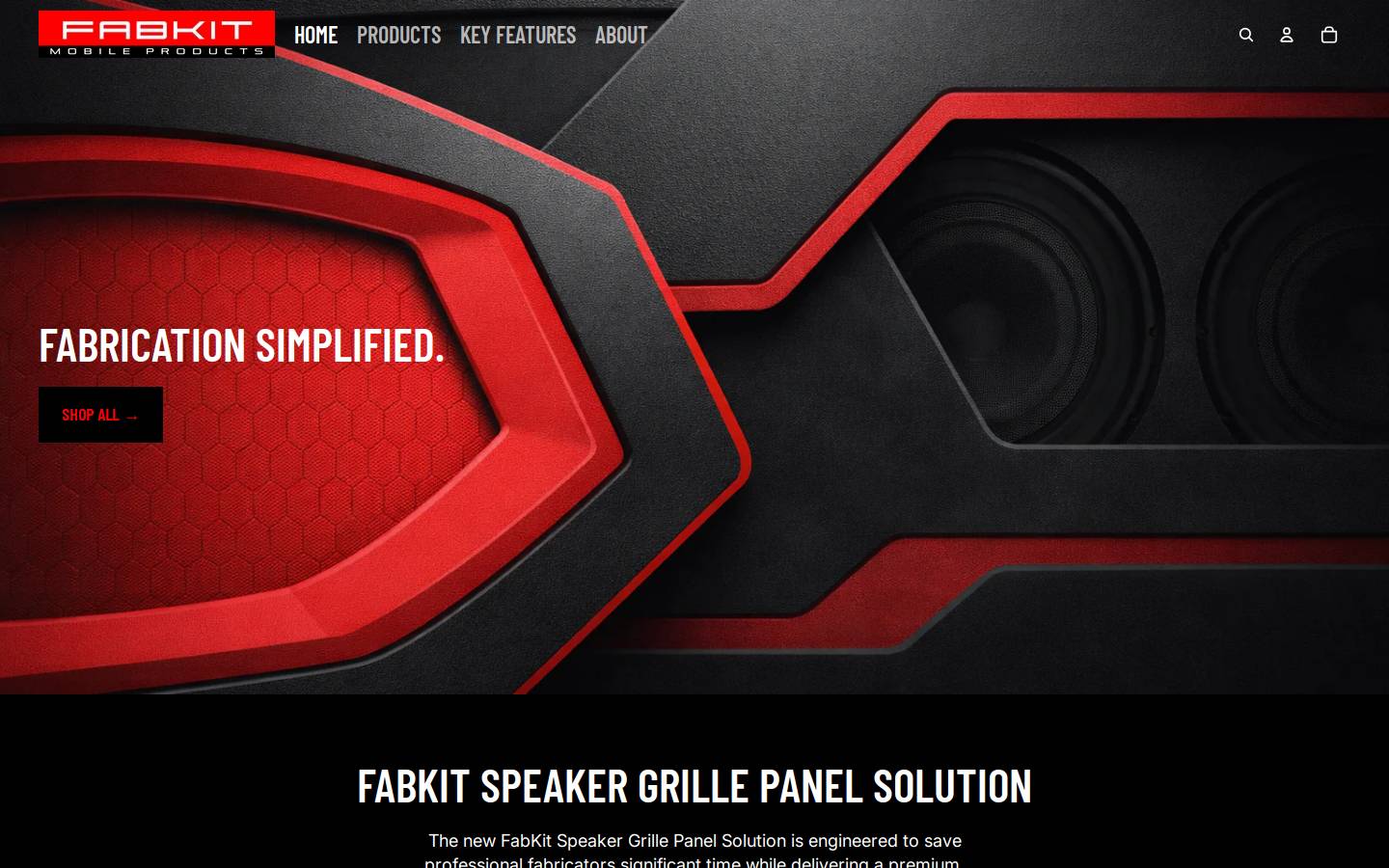 fabkit.net homepage screenshot