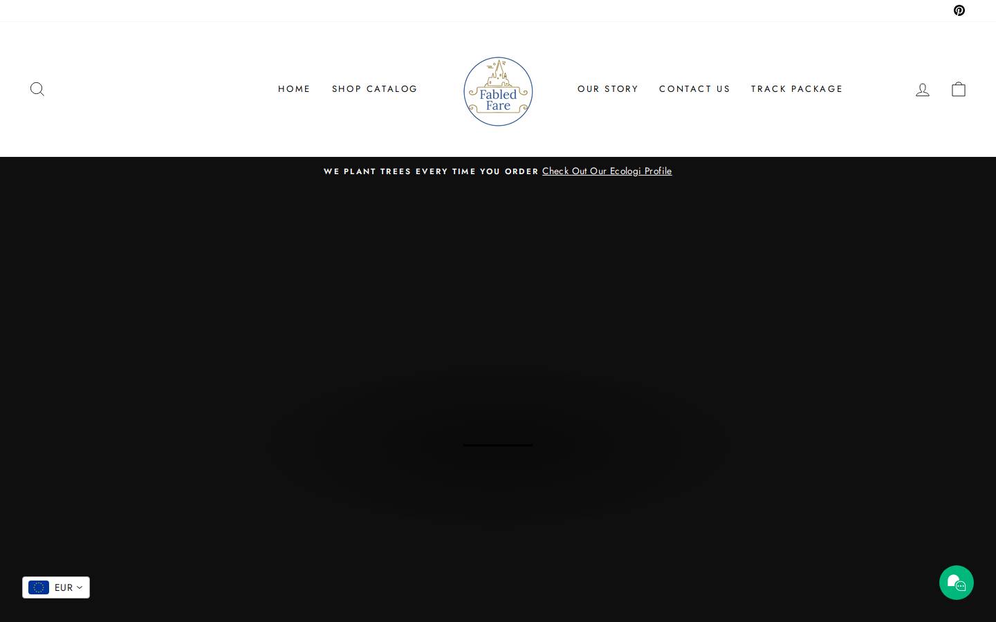 fabledfare.co homepage screenshot