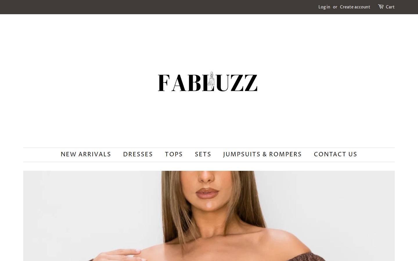 fabluzz.com homepage screenshot