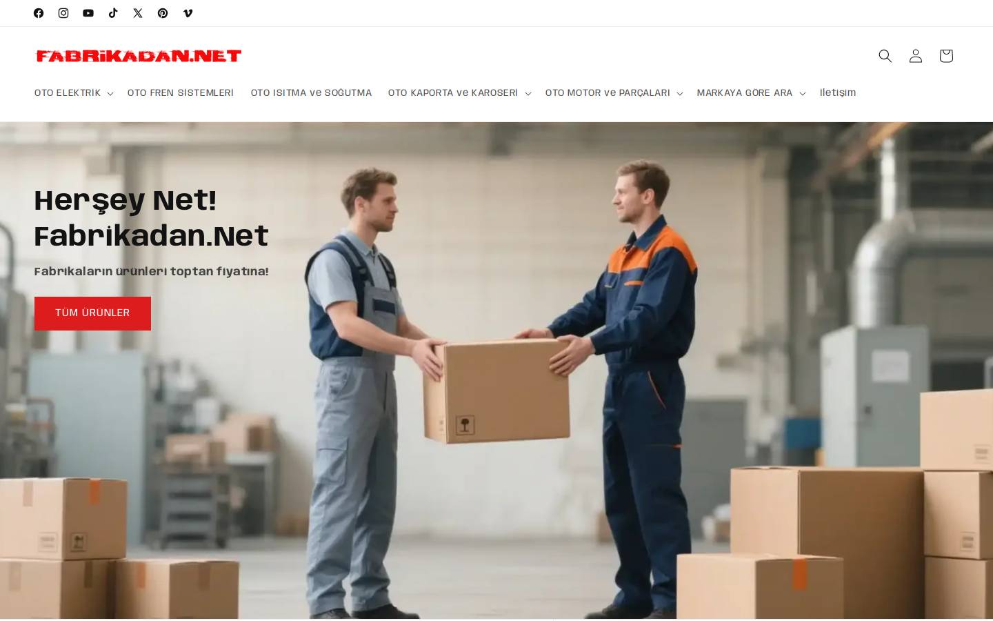 fabrikadan.net homepage screenshot
