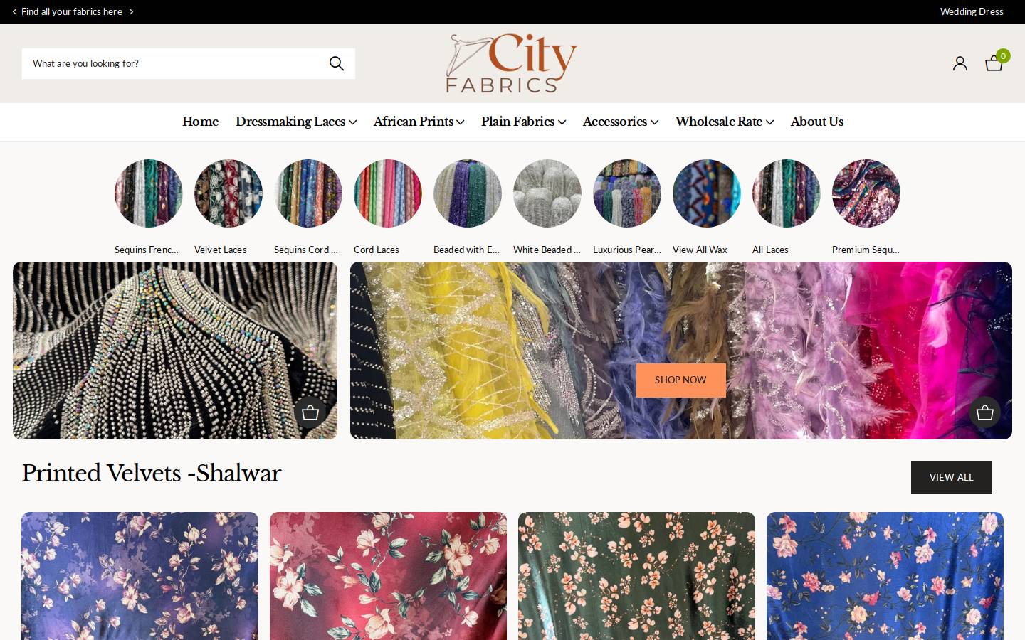 fabscity.com homepage screenshot