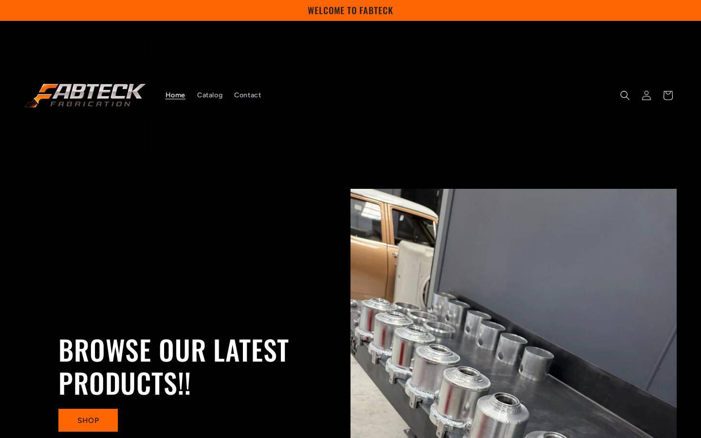 fabteck.com.au homepage screenshot