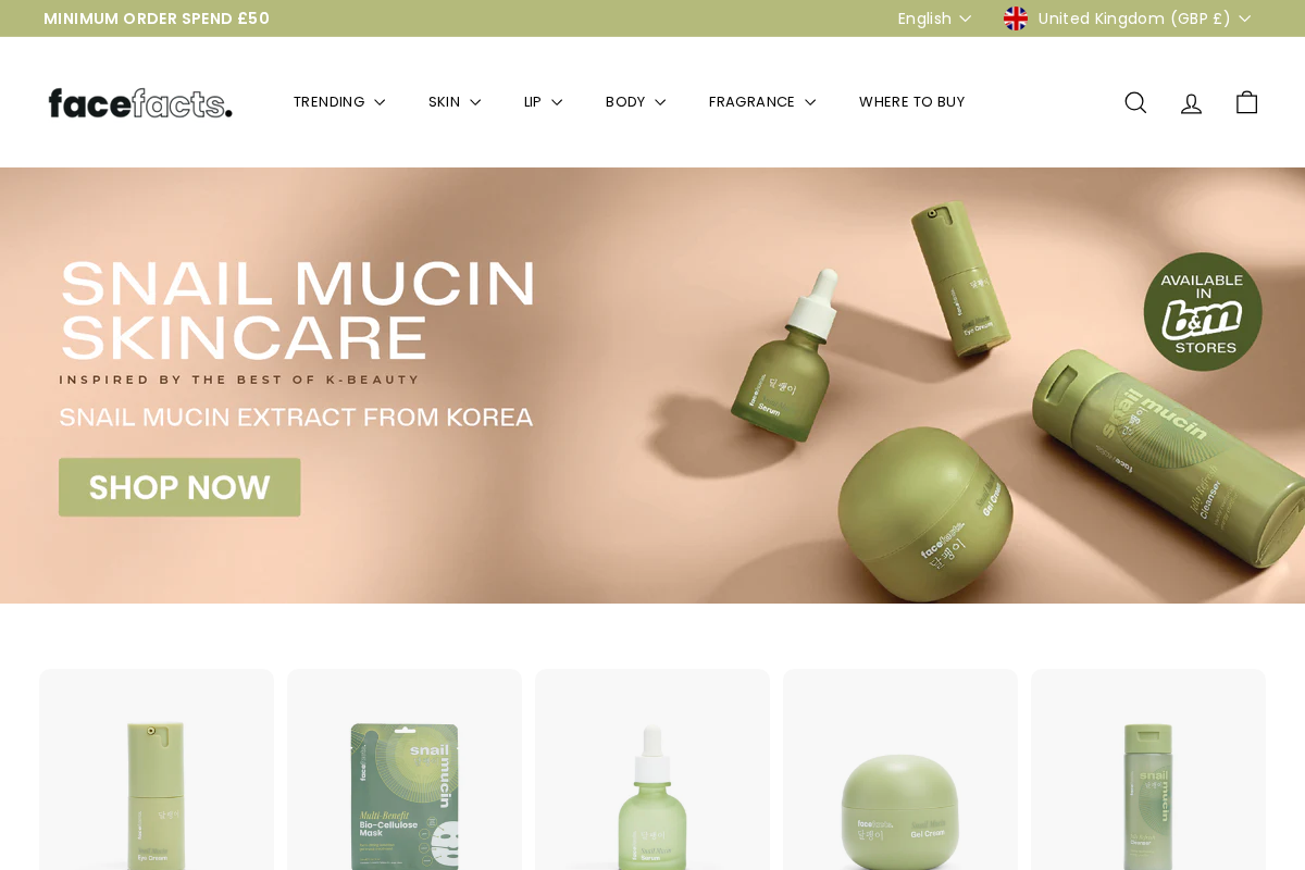 facefacts.me homepage screenshot