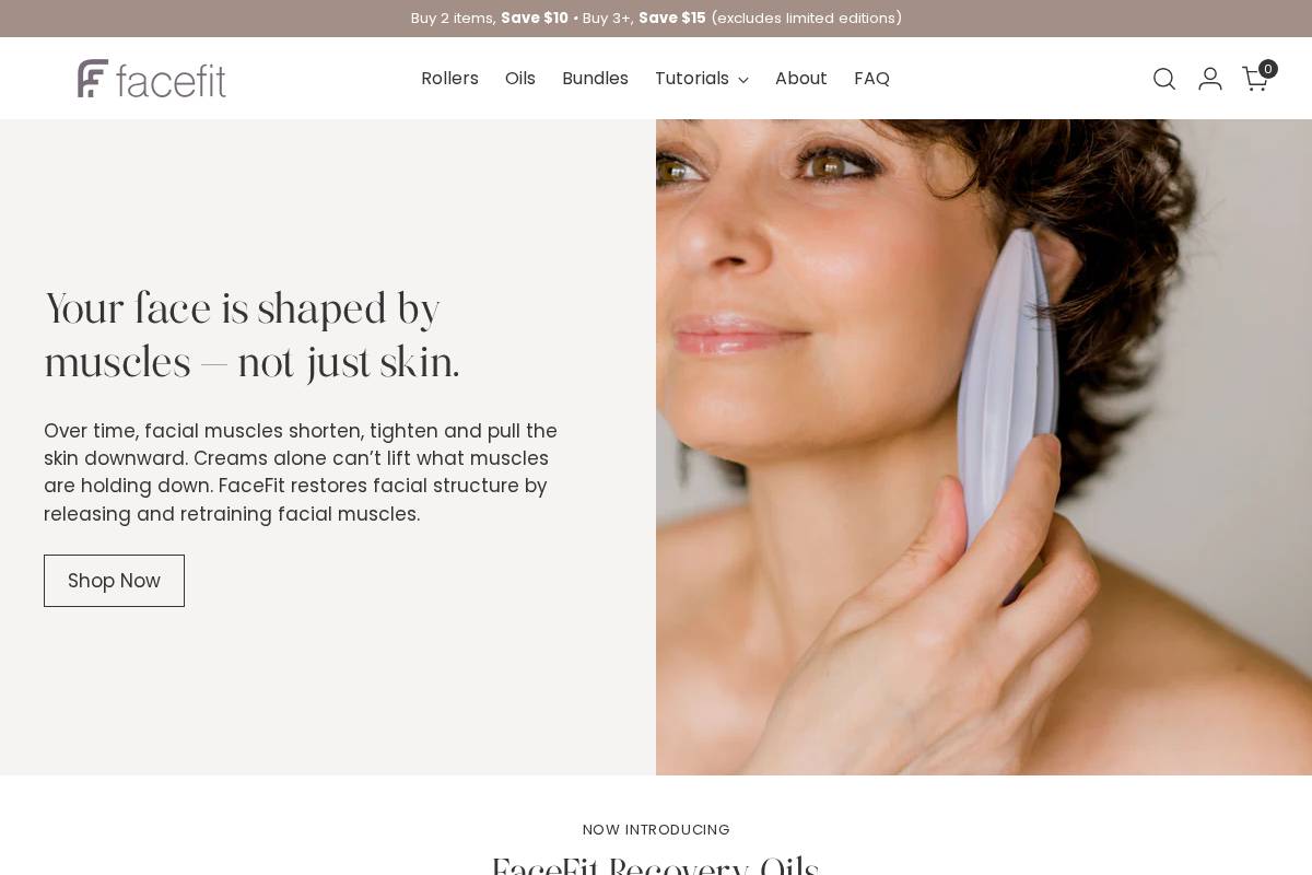 facefitcanada.com homepage screenshot