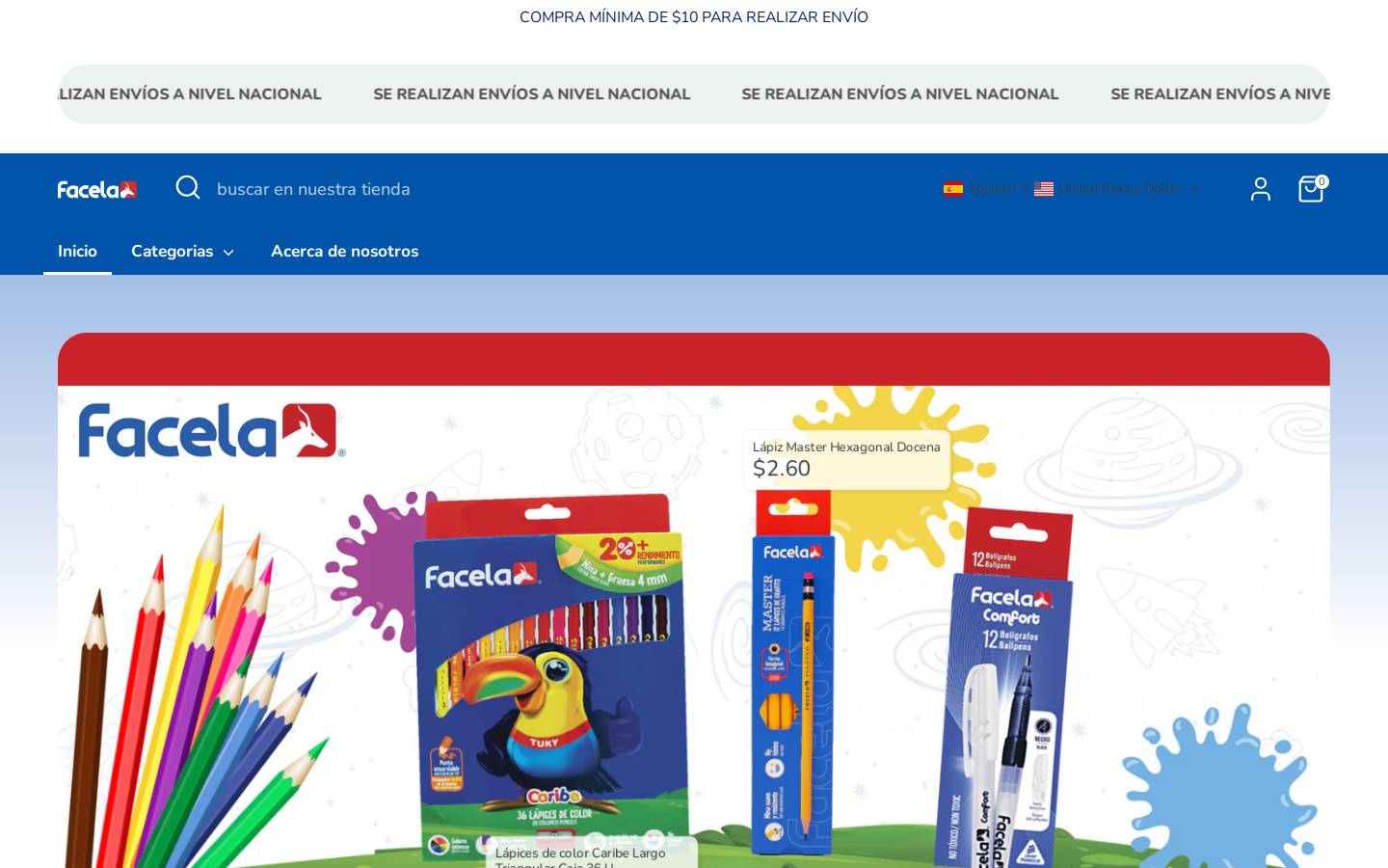 facela.com homepage screenshot