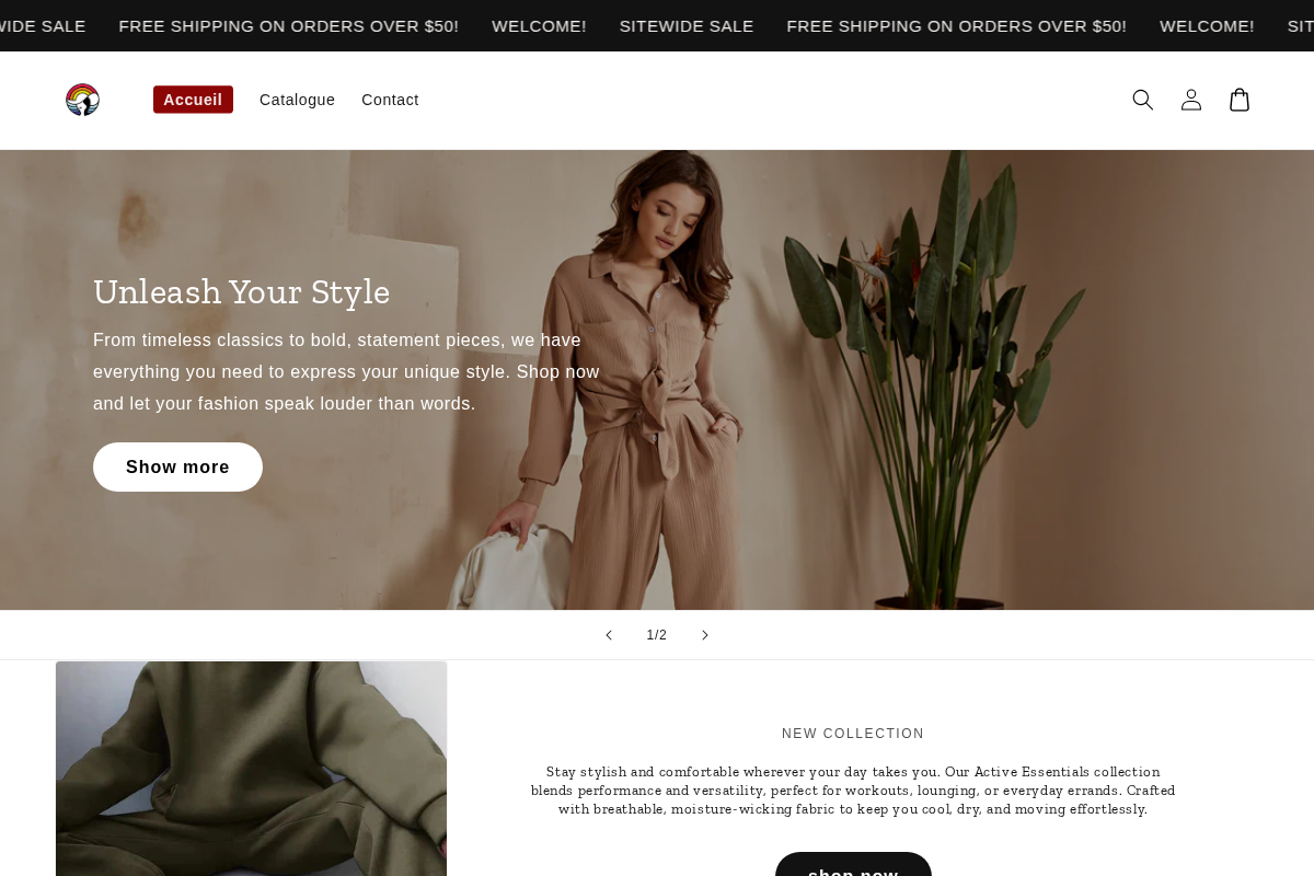 FaceLixir homepage screenshot