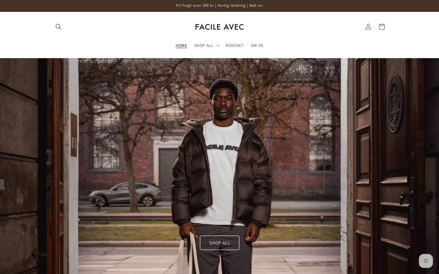Facileavec homepage screenshot