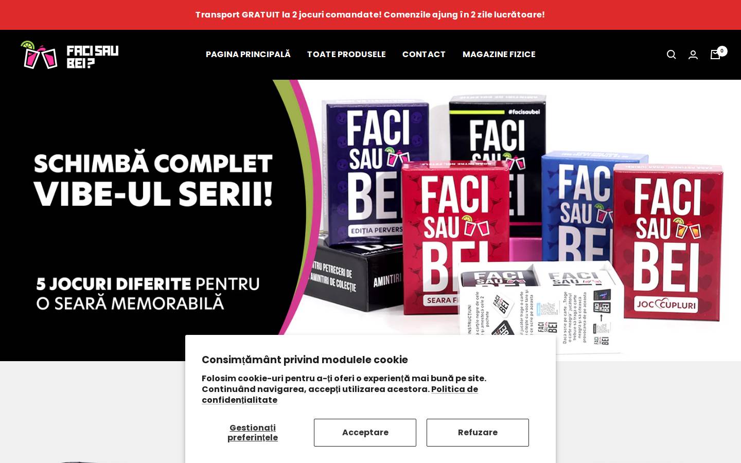 facisaubei.ro homepage screenshot