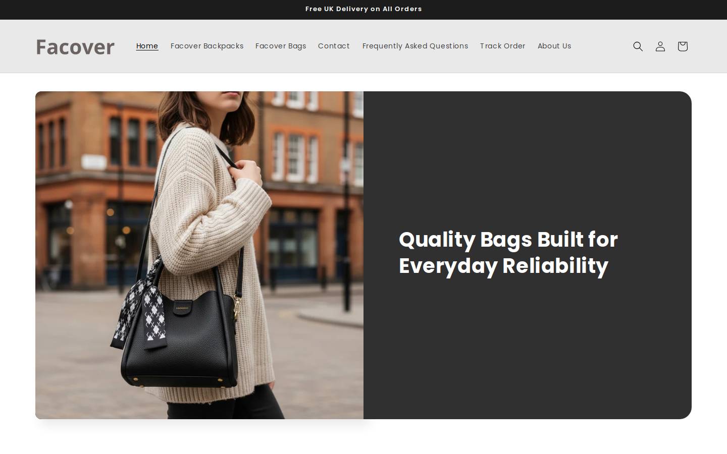 facover.com homepage screenshot