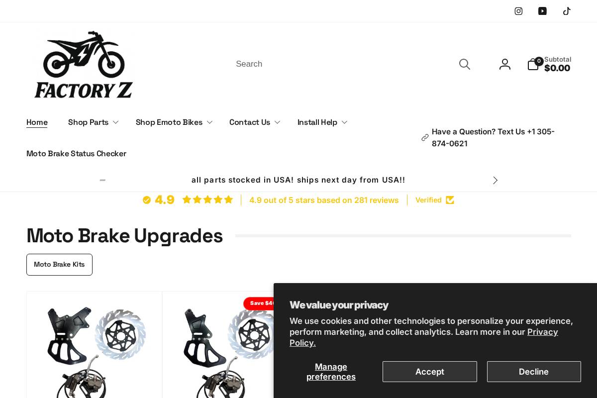 factoryz.co homepage screenshot
