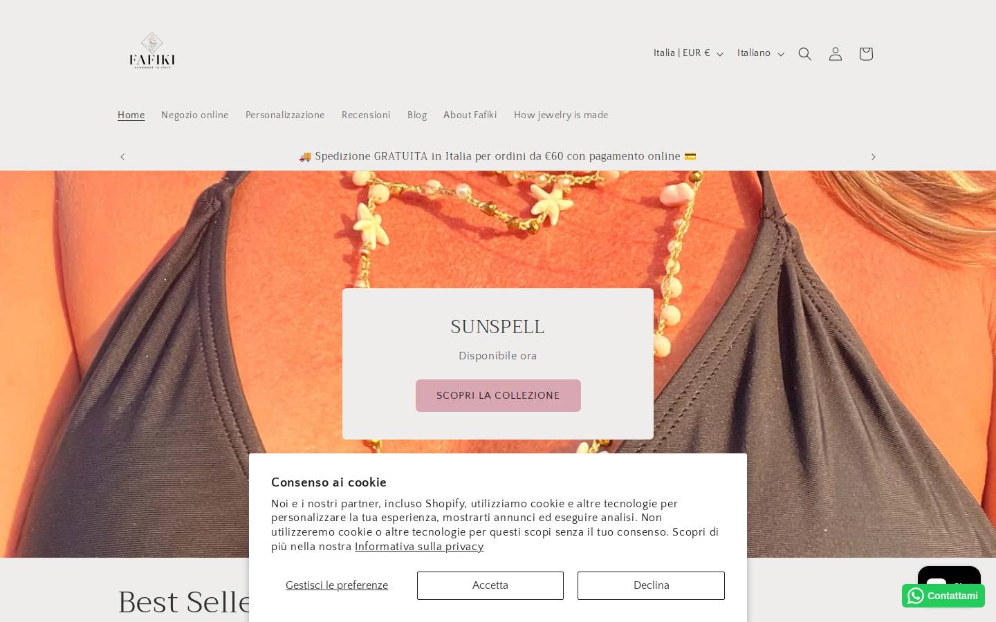 fafiki.com homepage screenshot