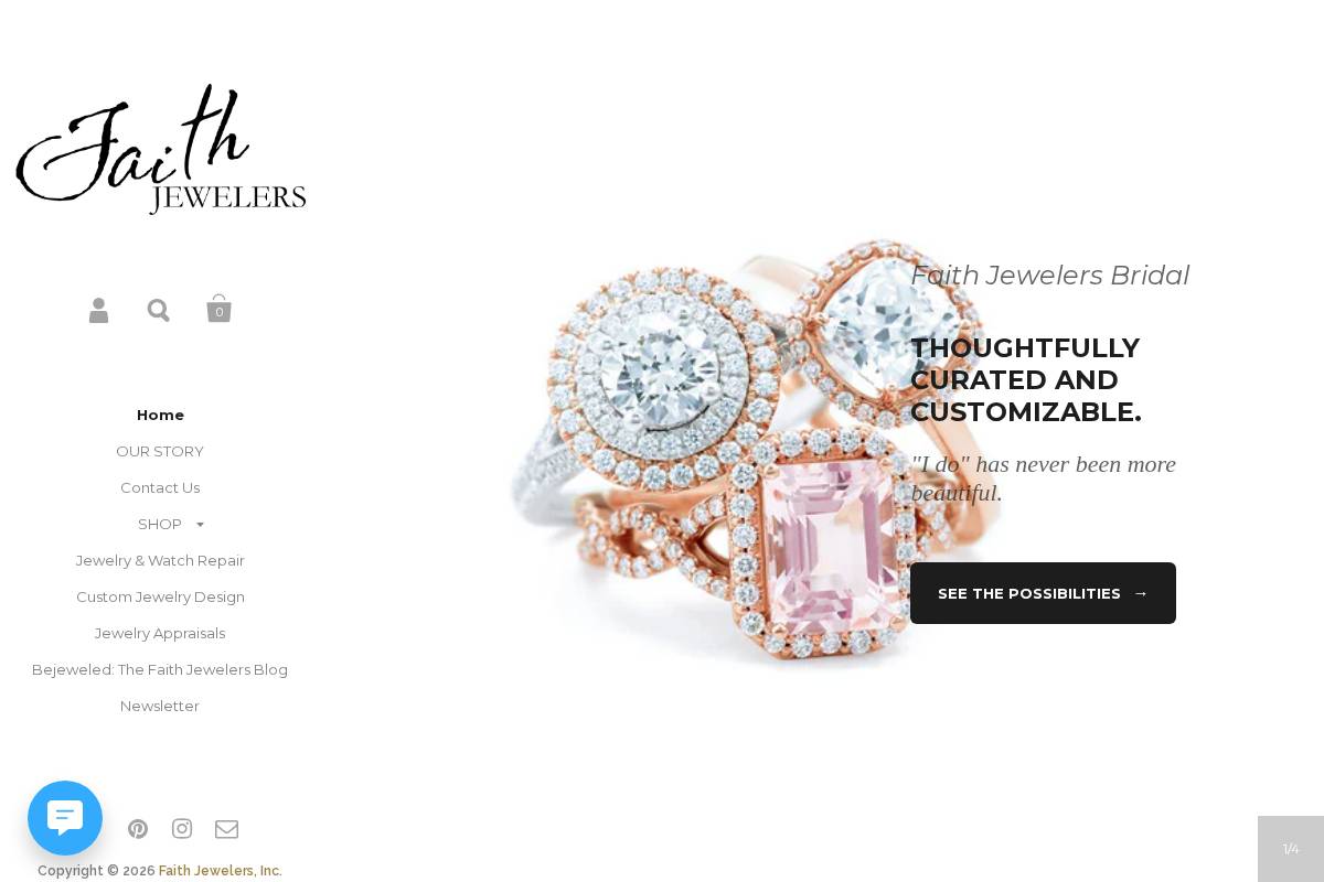 faithjewelersinc.com homepage screenshot